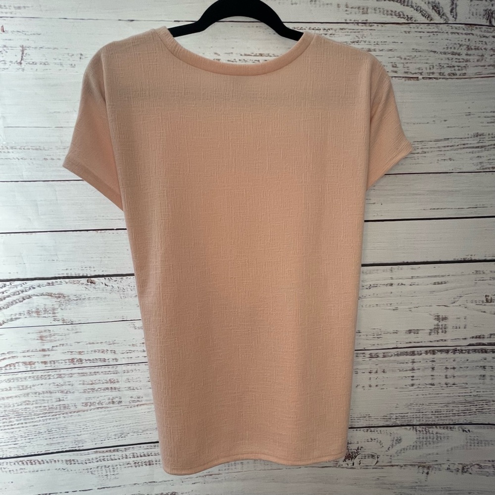 Elegant Pink Bow-Knot Women Top - Picture 3 of 5